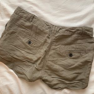 Linen shorts